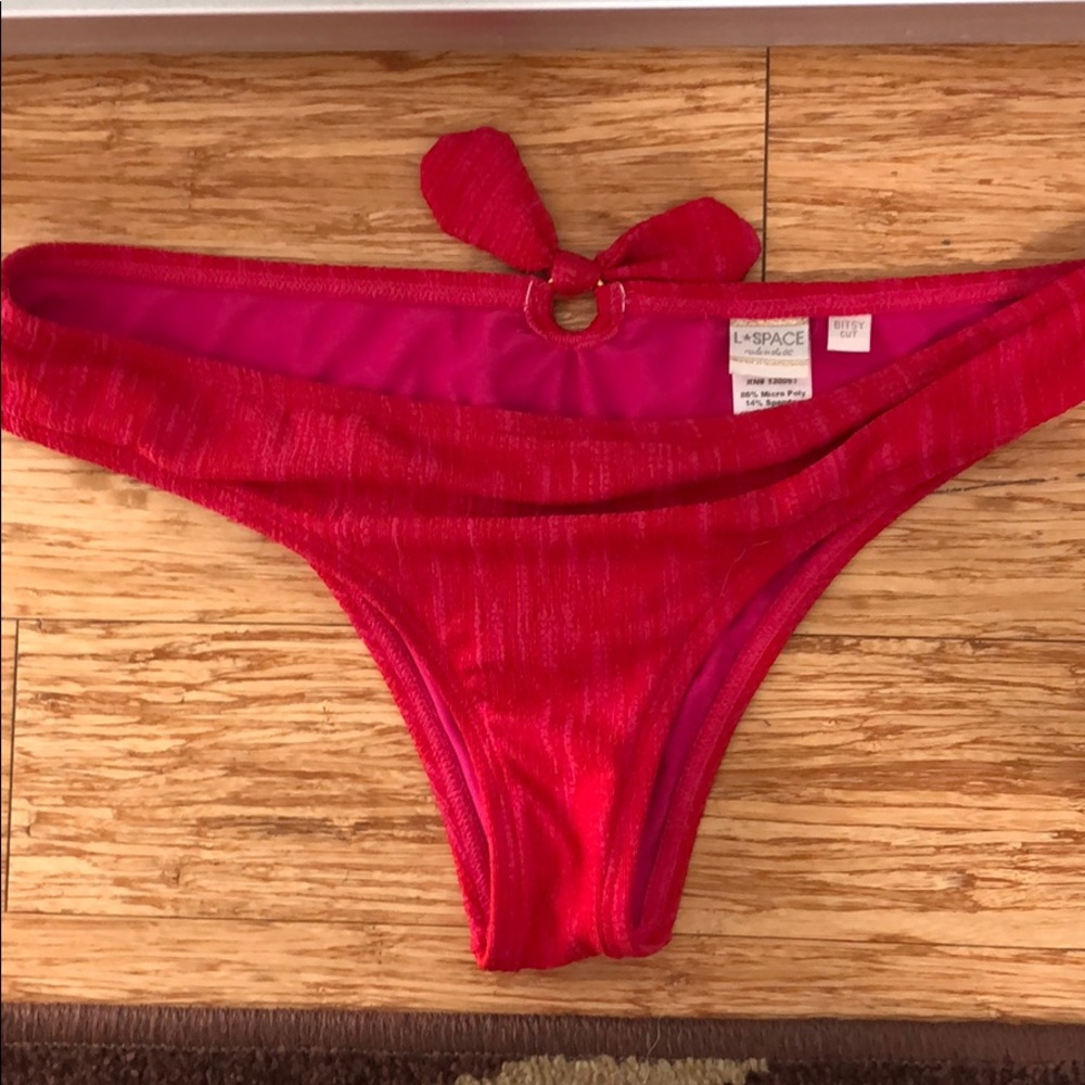 L space swim bottoms size medium